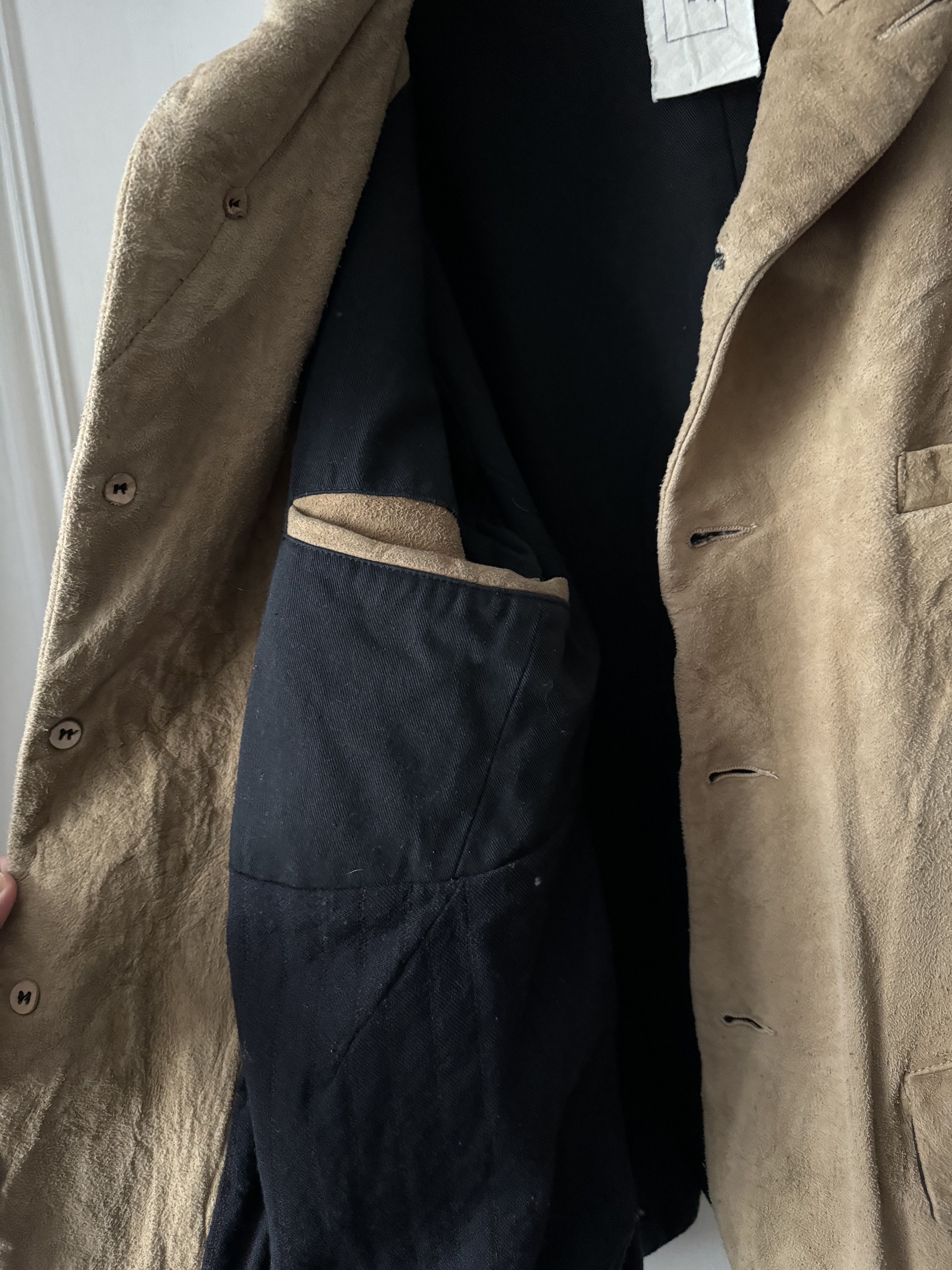 Paul Harnden Shoemakers PAUL HARNDEN SHOEMAKERS LEATHER POCKET BLAZER SIZE-M- Size US M / EU 48-50 / 2 - 8 Thumbnail
