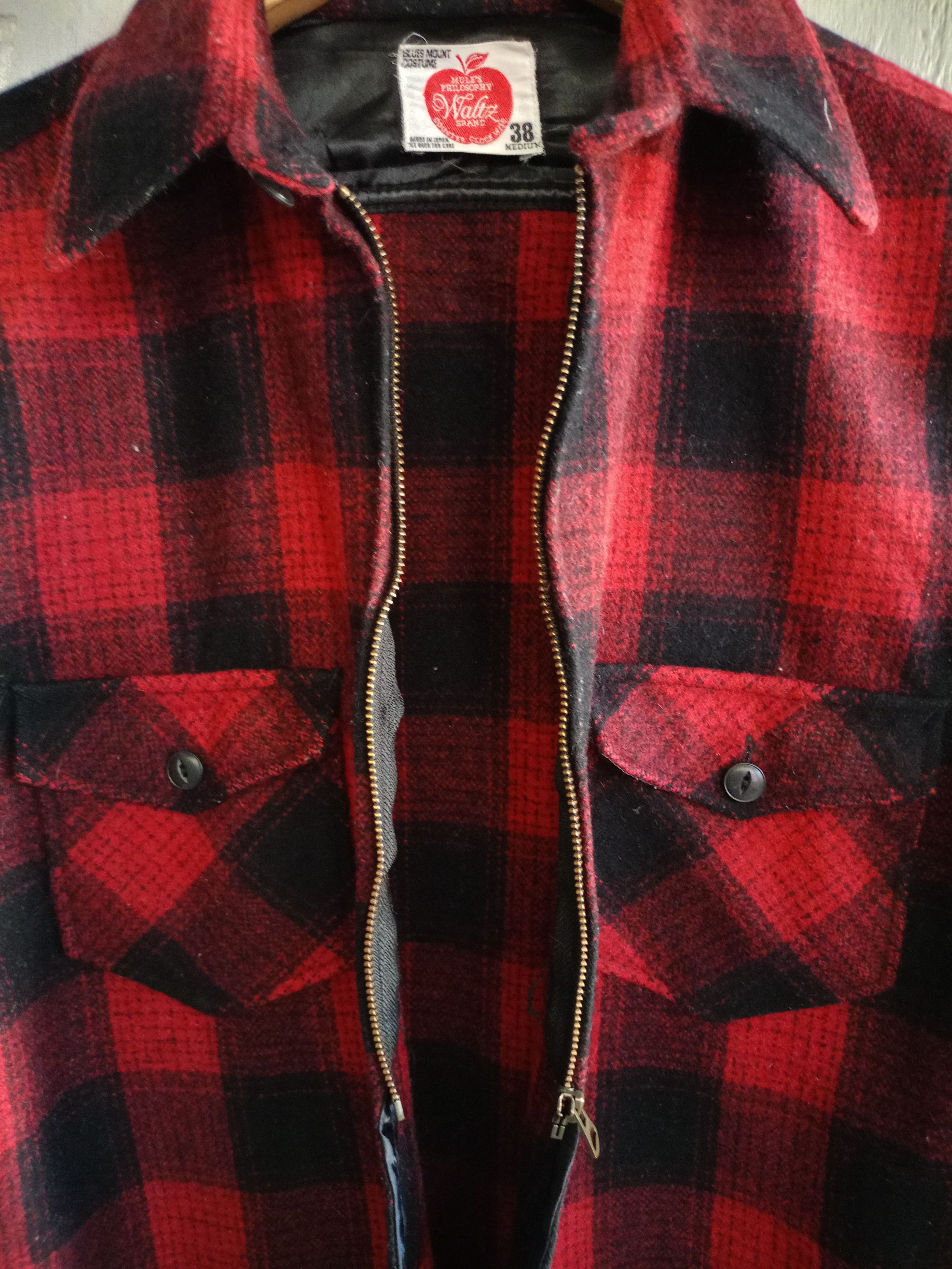Japanese Brand Waltz Flannel Shirts Size US M / EU 48-50 / 2 - 4 Thumbnail