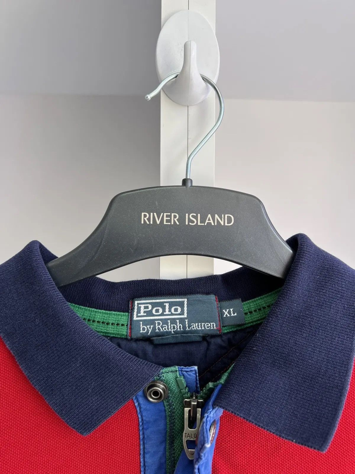 Polo Ralph Lauren × Vintage Vintage Polo Ralph Lauren Chief Keef style polo T-Shirt Size US XL / EU 56 / 4 - 8 Thumbnail