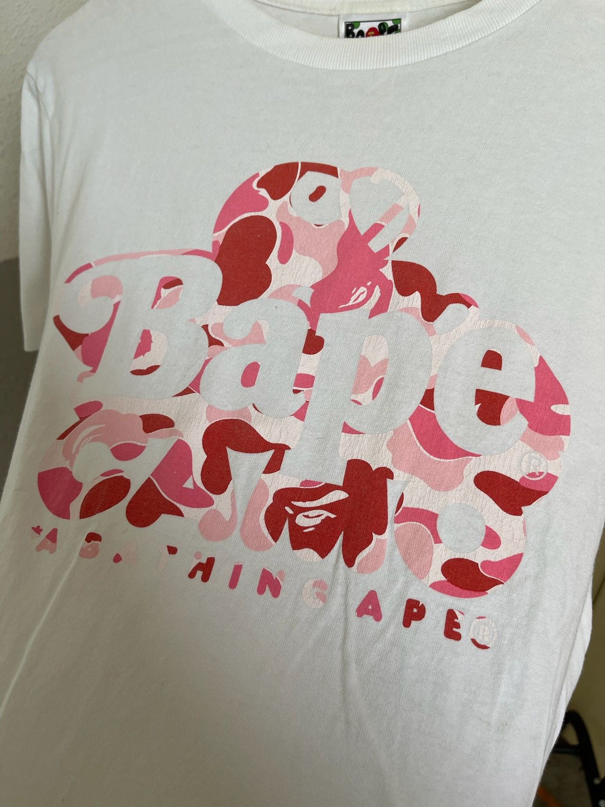Bape ABC Camo Milo On Bape Tee Size US S / EU 44-46 / 1 - 3 Thumbnail