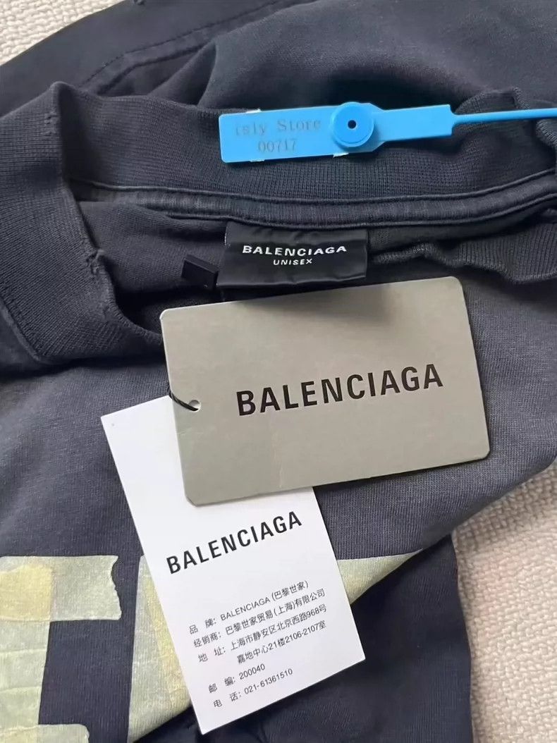 Other Balenciaga Adhesive tape adhesive tape short-sleeved T-shi Size US S / EU 44-46 / 1 - 4 Thumbnail