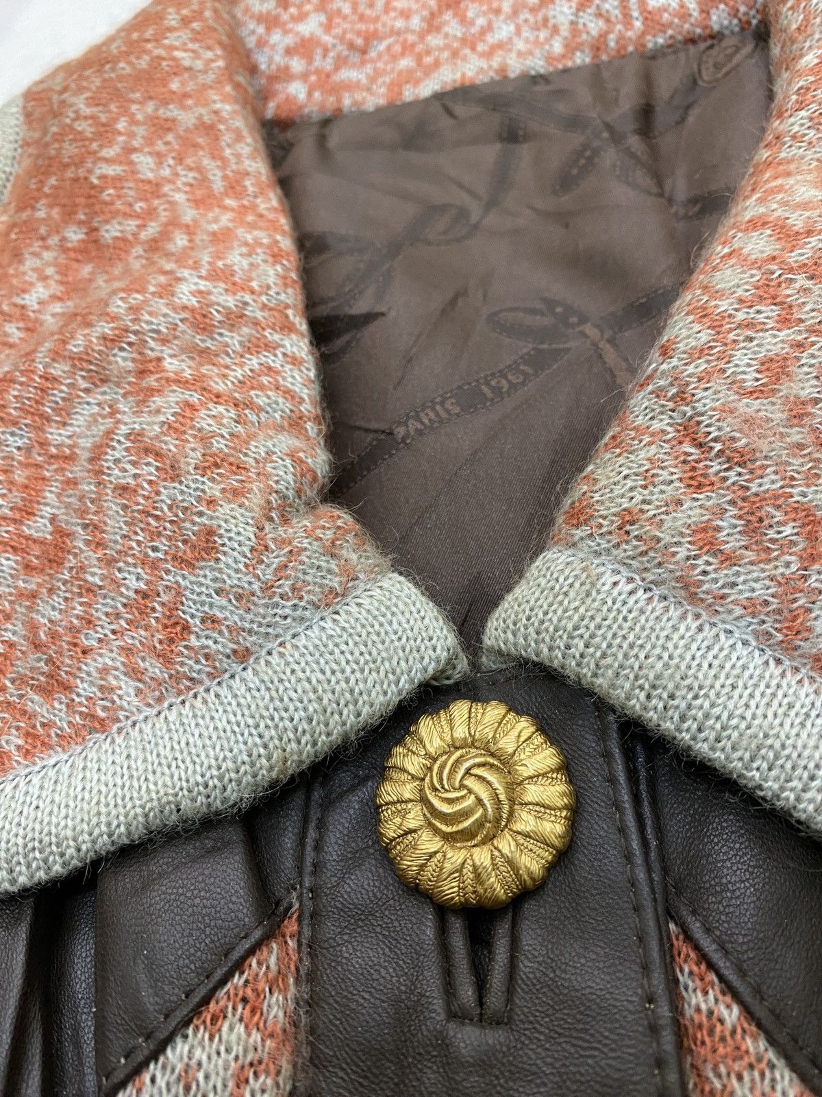 Designer × Japanese Brand × Vintage Vintage Japanese Brand Paris 1961 Knit Jacket Size XL / US 12-14 / IT 48-50 - 6 Thumbnail