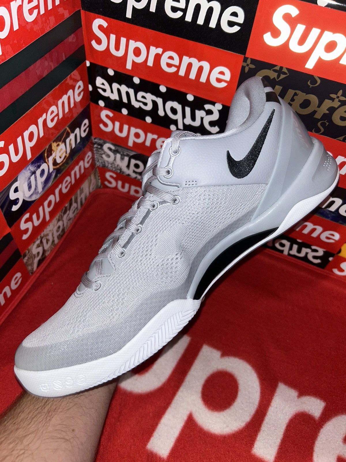 Nike Nike Kobe 8 Protro TB Wolf Grey Black HM6469-001 size 13 NEW Size US 13 / EU 46 - 9 Thumbnail