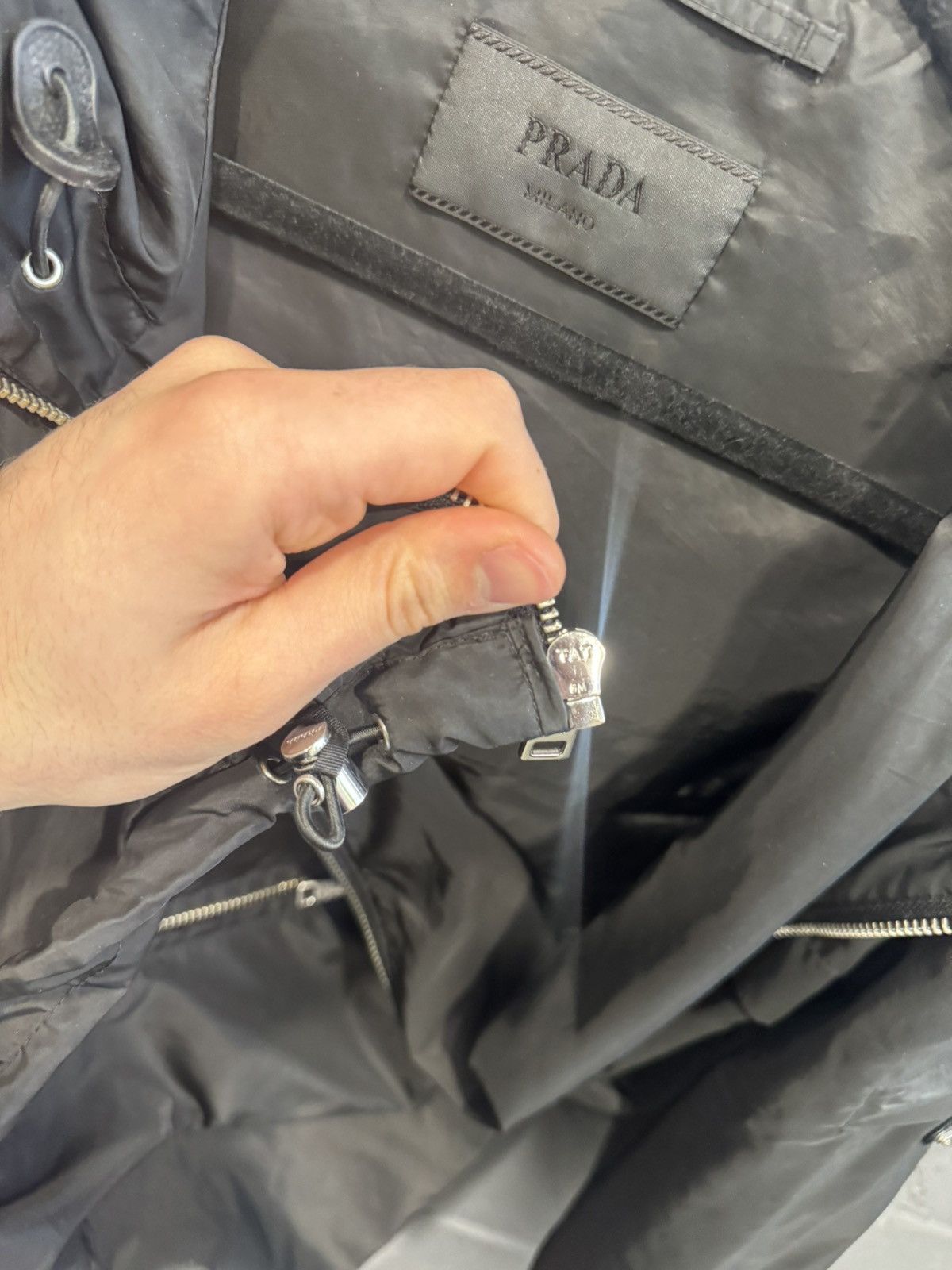 Prada Prada Re-Nylon Windbreaker Jacket size 54 Size US L / EU 52-54 / 3 - 14 Thumbnail