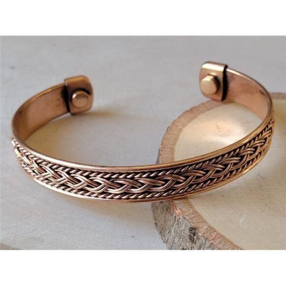 Other Copper Magnetic Bracelet – Arthritis Pain & Energy Cuff Size ONE SIZE - 1 Thumbnail