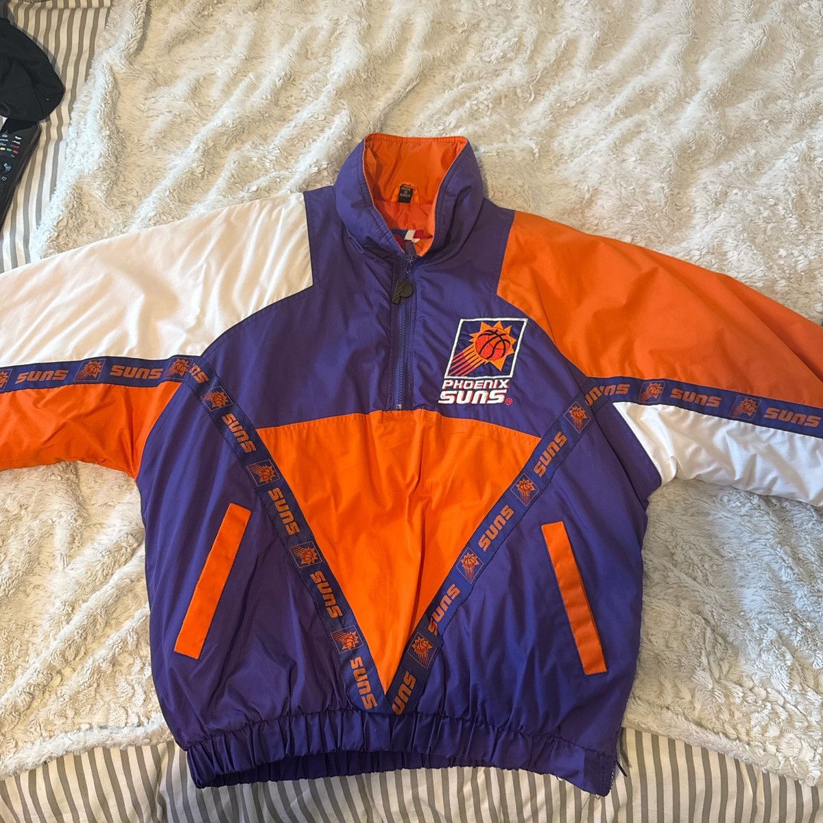 Pro Player × Vintage VINTAGE PRO PLAYER: Phoenix Suns Quarter Zip-up Size US S / EU 44-46 / 1 - 1 Thumbnail