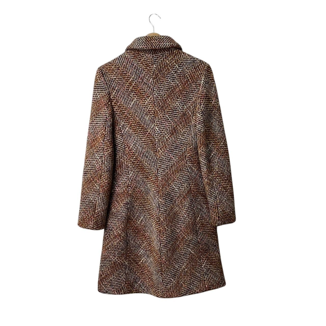 Max Mara MAX MARA TWEED KNITTED LONG COAT Size XS / US 0-2 / IT 36-38 - 10 Thumbnail