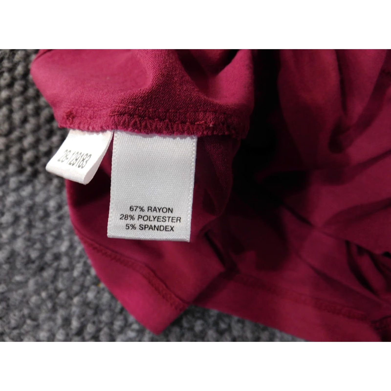 Loft **Loft Women's Red Long Sleeve Scoop Neck Stretch Top Small** User: **Loft Women's Small Red Long Sleeve Scoop Neck Stretch Top** Size S / US 4 / IT 40 - 7 Thumbnail