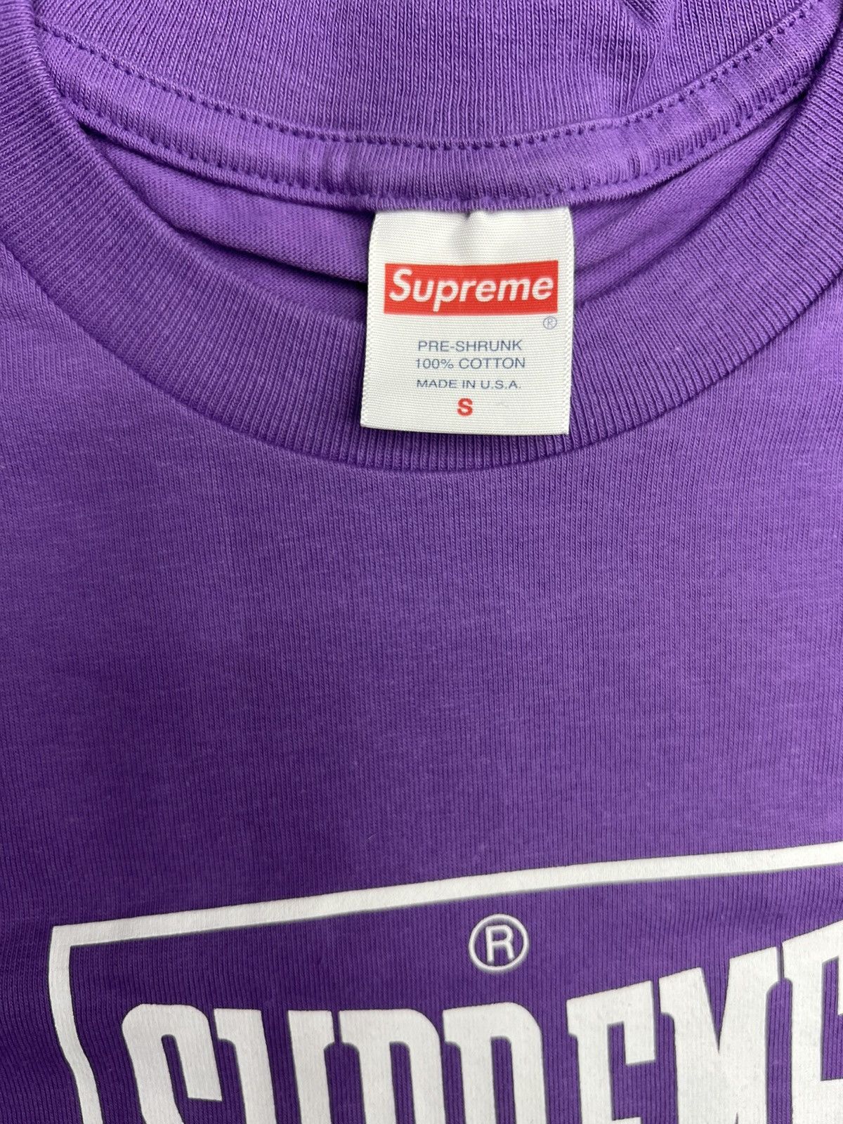 Supreme Supreme Warm Up T-Shirt Size US S / EU 44-46 / 1 - 3 Thumbnail