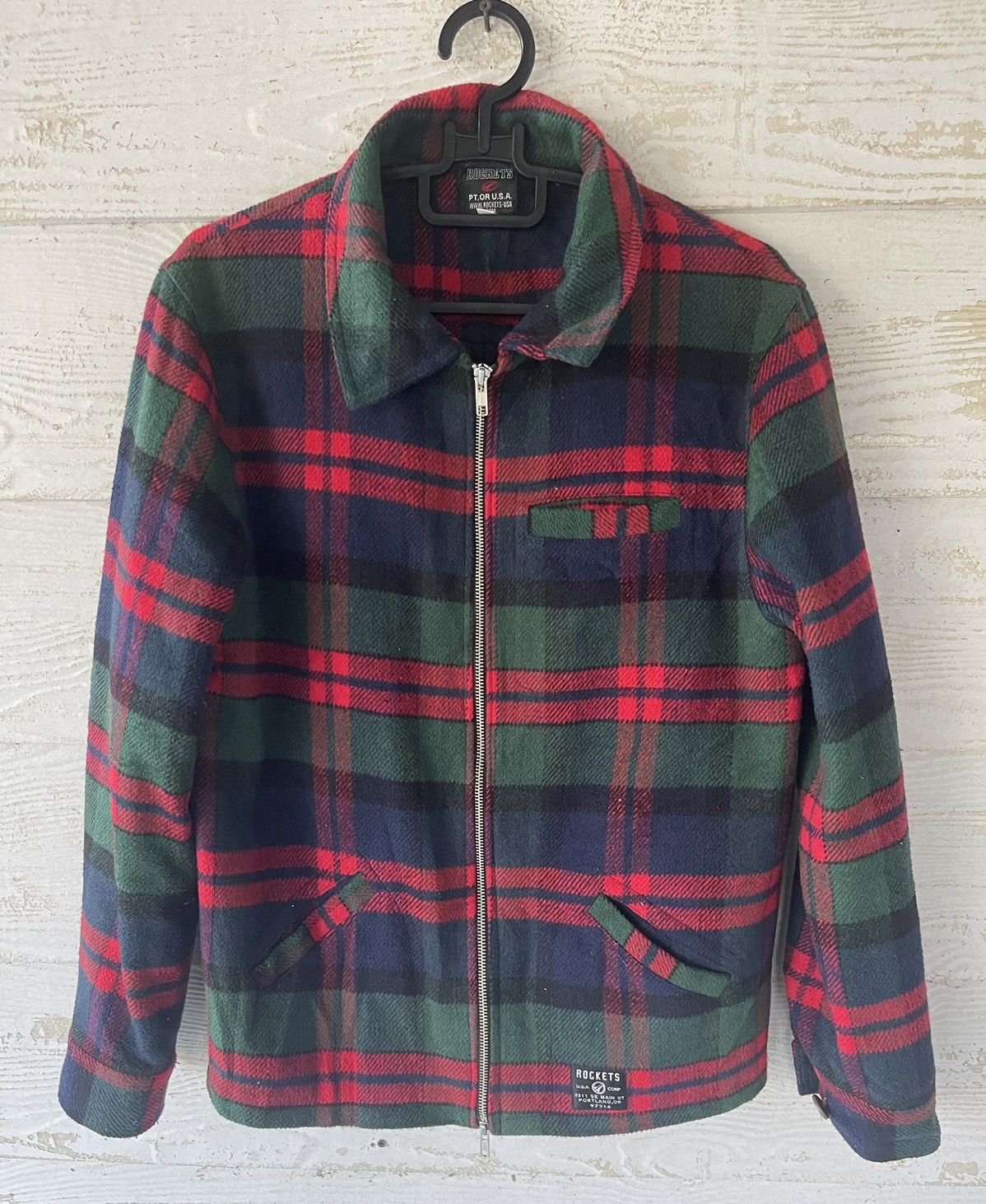 Other VINTAGE ROCKETS JACKET FULL ZIPPER JAPAN Size US L / EU 52-54 / 3 - 3 Thumbnail