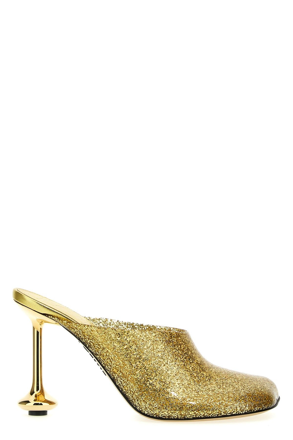 image of Loewe 'toy' Mule Shoess Shoes in Gold, Women's (Size 9)