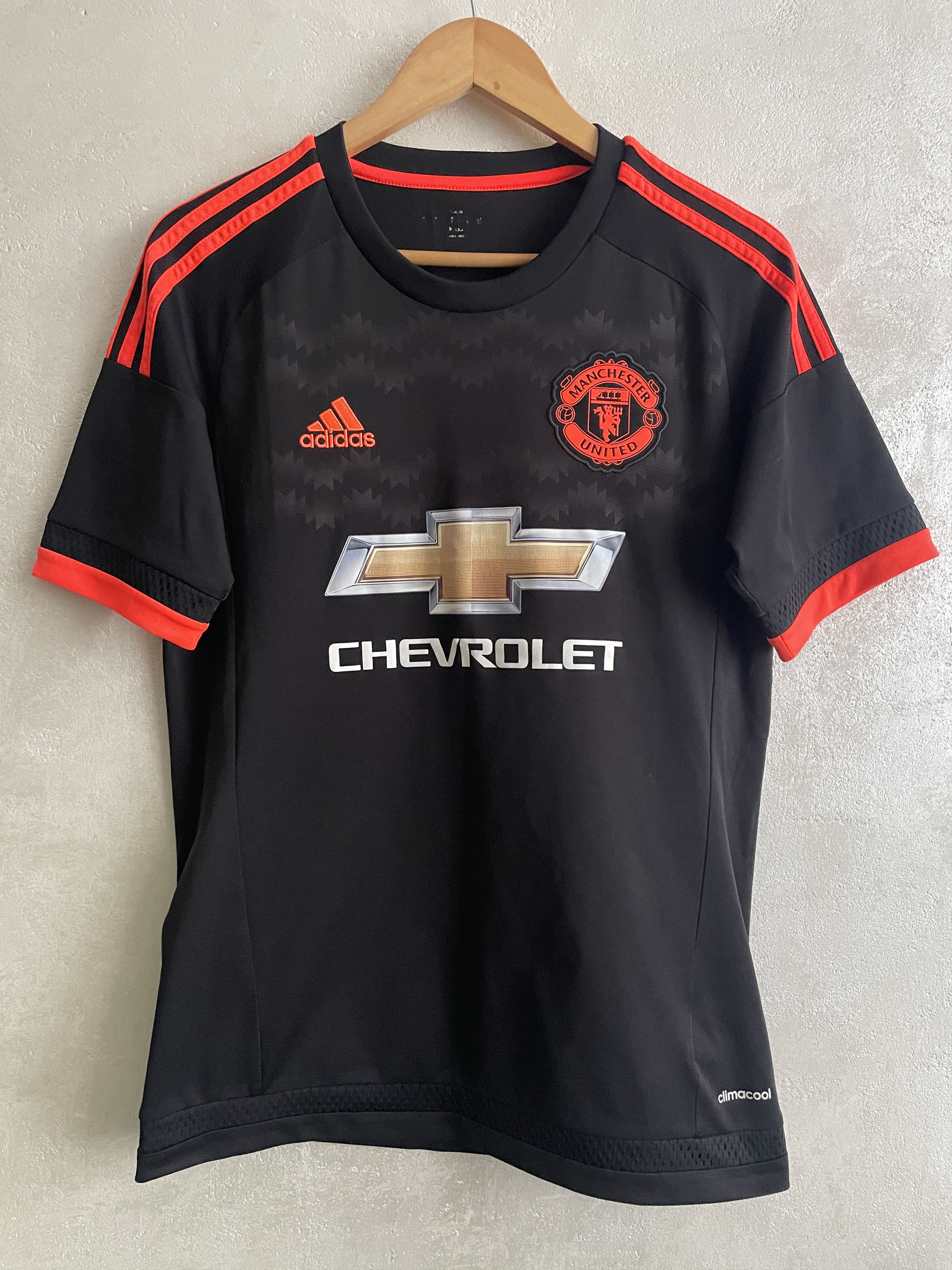 Adidas Manchester United Third Shirt 2015 2016 Soccer Jersey Size US S / EU 44-46 / 1 - 1 Thumbnail