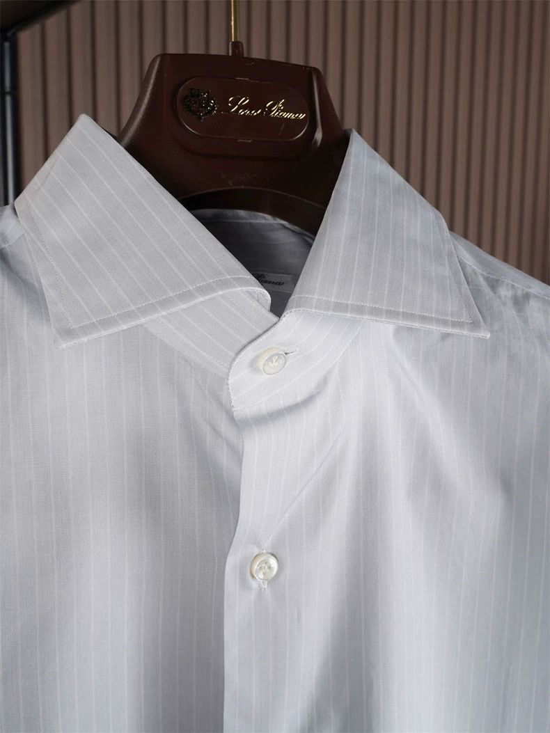 Loro Piana LORO PIANA size43 Ultra-high count cotton shirt Size US XS / EU 42 / 0 - 2 Thumbnail