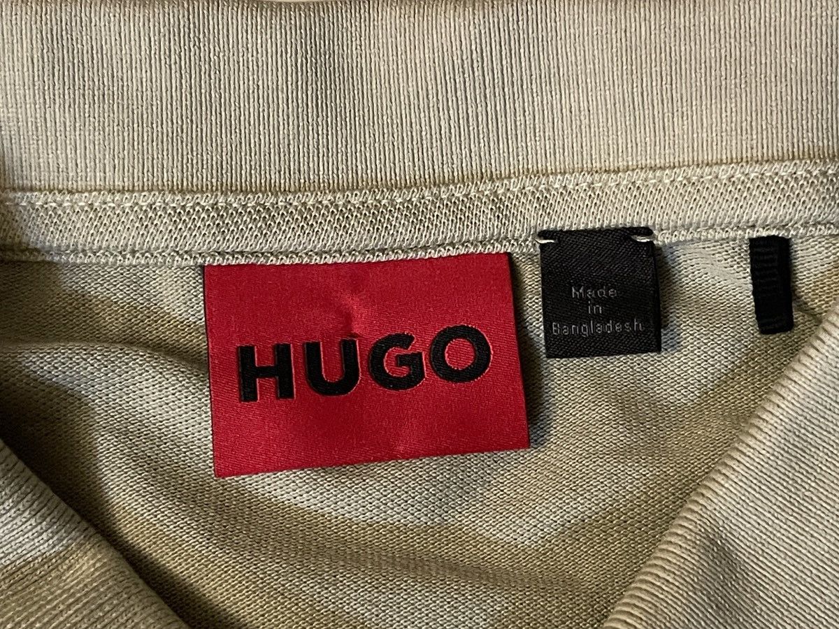 Hugo Boss Hugo Boss Men's Medium Polo Dustreck Green Embroidered Logo Size US M / EU 48-50 / 2 - 3 Thumbnail