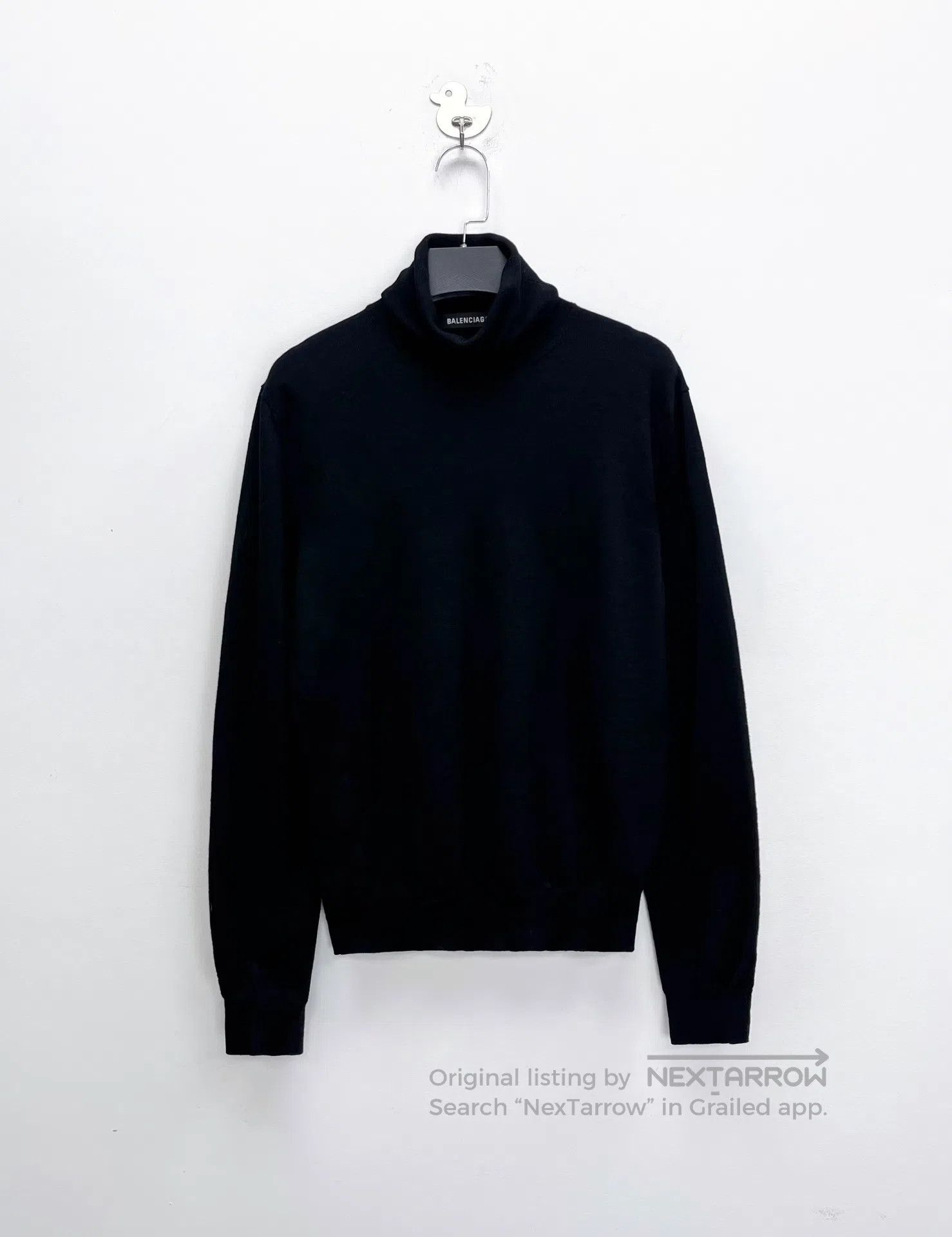 Balenciaga Balenciaga Black Back Embroidered Double B Lock Letter Log Size US S / EU 44-46 / 1 - 2 Thumbnail