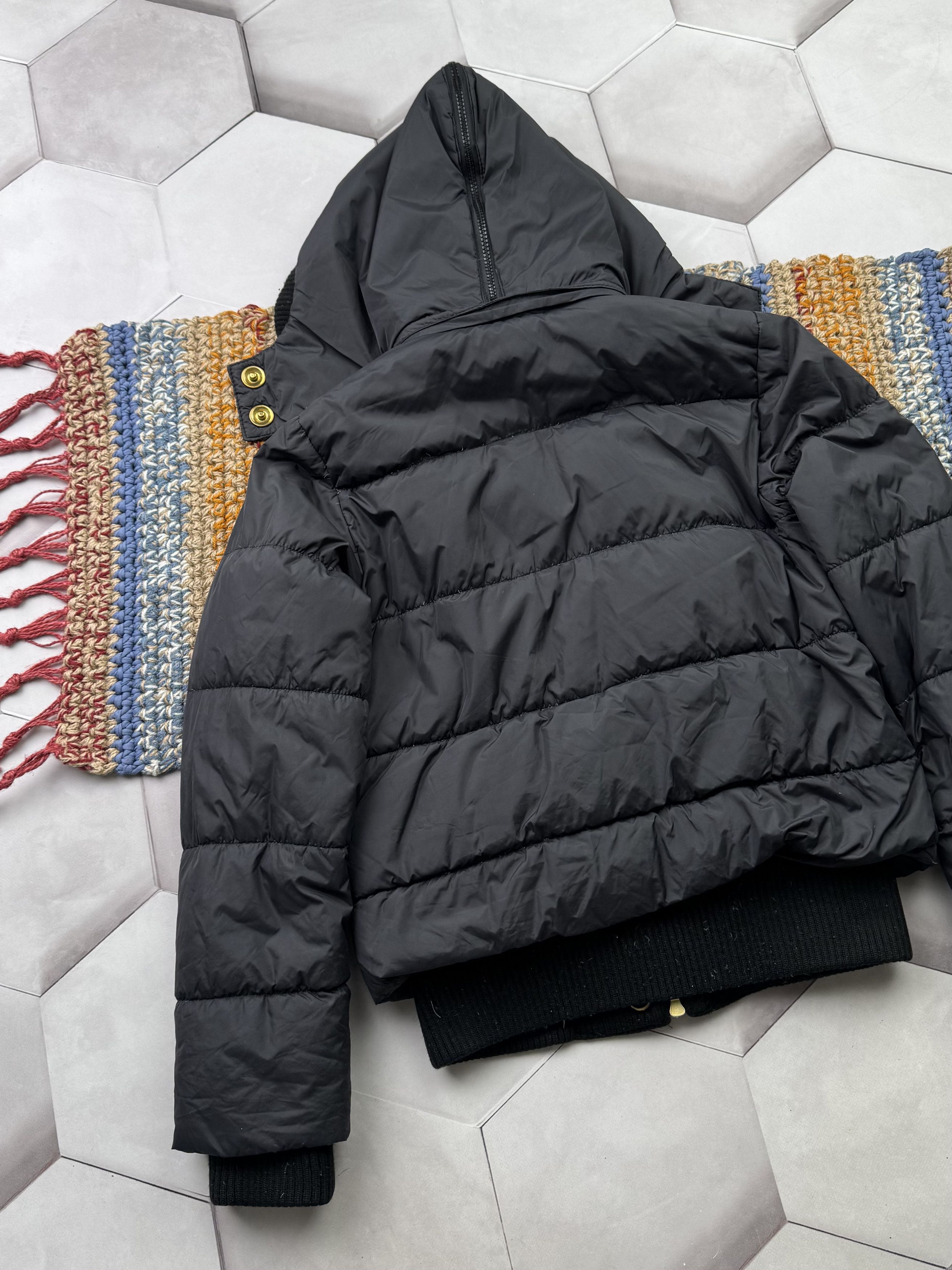 Vintage Vintage Cropped Down Puffer Jacket (G7)(ES9) Size S / US 4 / IT 40 - 8 Thumbnail