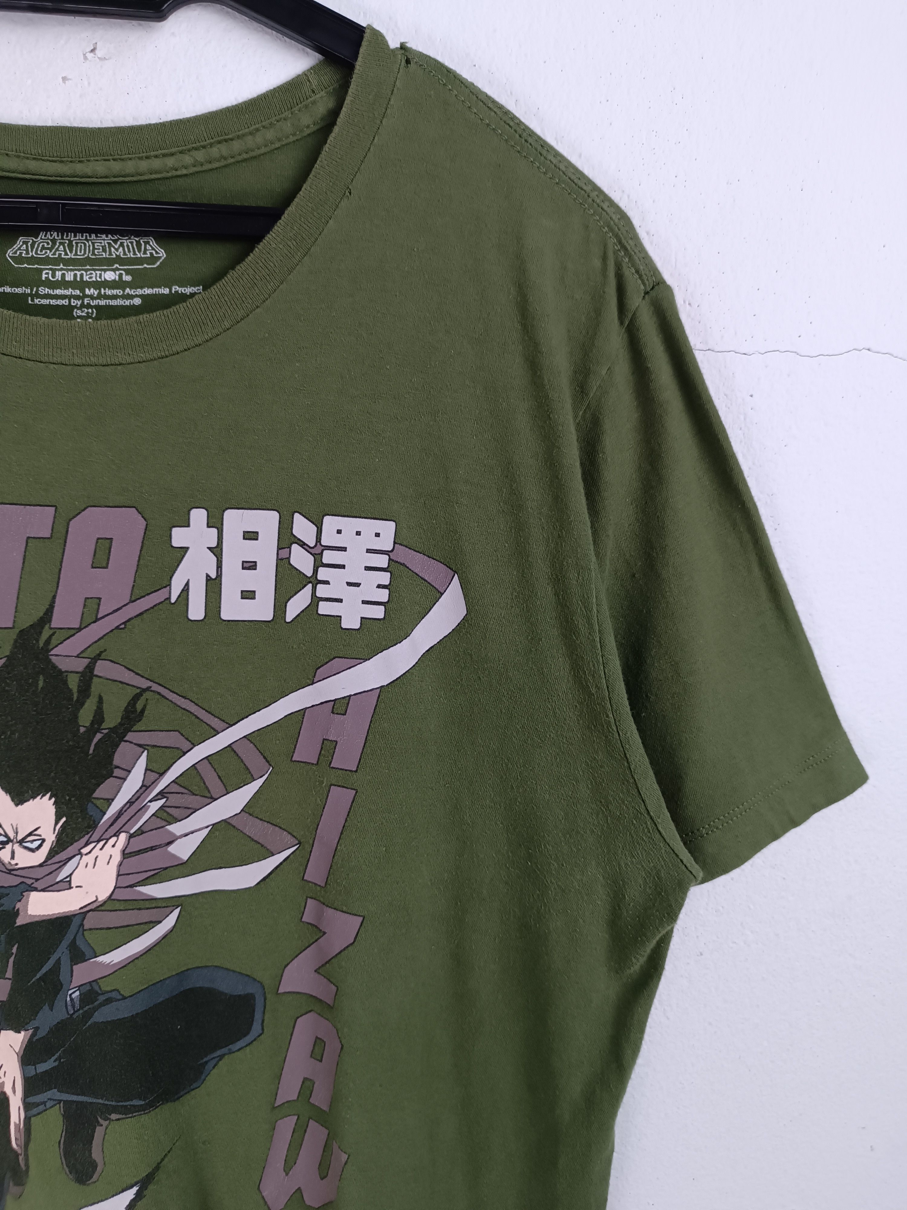 Anime VINTAGE SHOTA AIZAWA MY HERO ACADEMIA TEE kakashi urahara Size US M / EU 48-50 / 2 - 6 Thumbnail