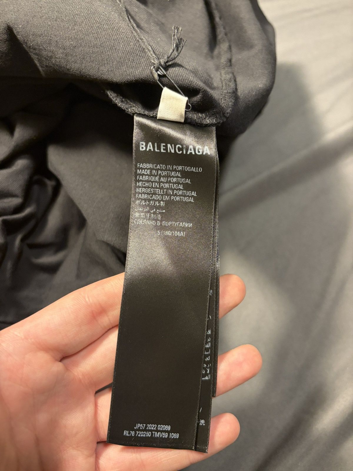 Balenciaga Black On Black Miami Mock Neck Longsleeve Size US XL / EU 56 / 4 - 6 Thumbnail