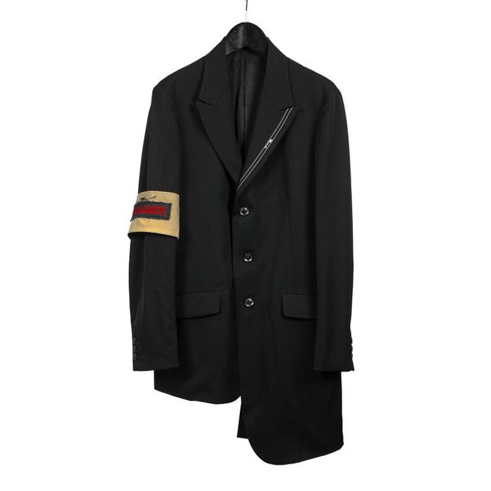 Yohji Yamamoto Yohji Yamamoto Pour Homme 120s gabar Wool Left