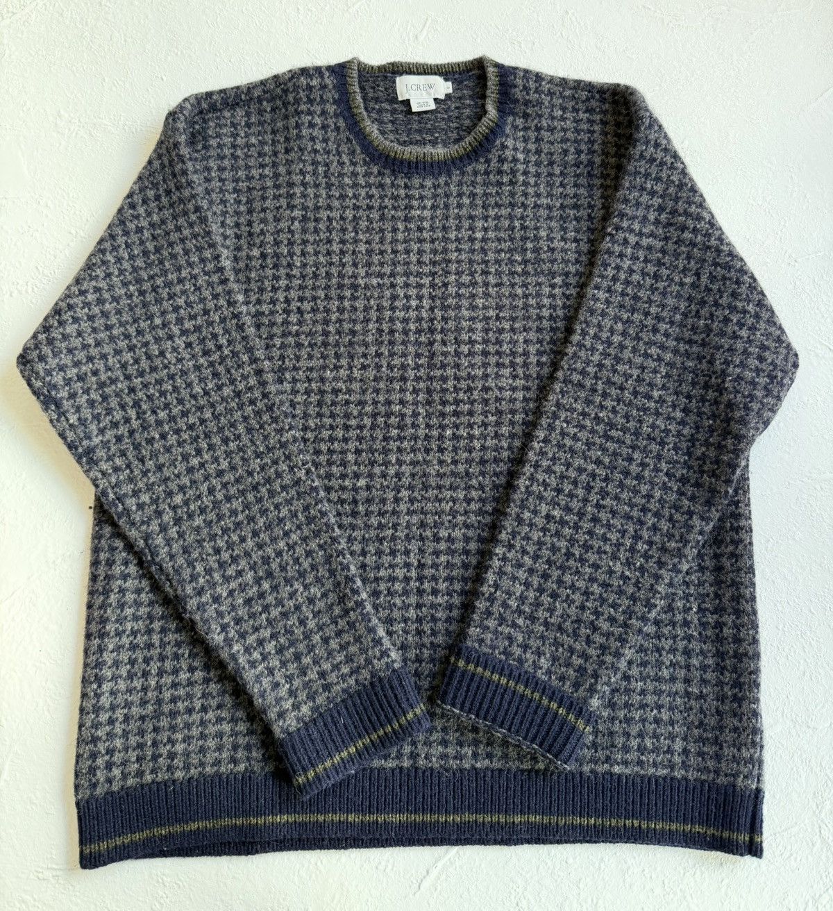 J.Crew Vintage Wool J Crew Sweater Size US L / EU 52-54 / 3 - 1 Thumbnail