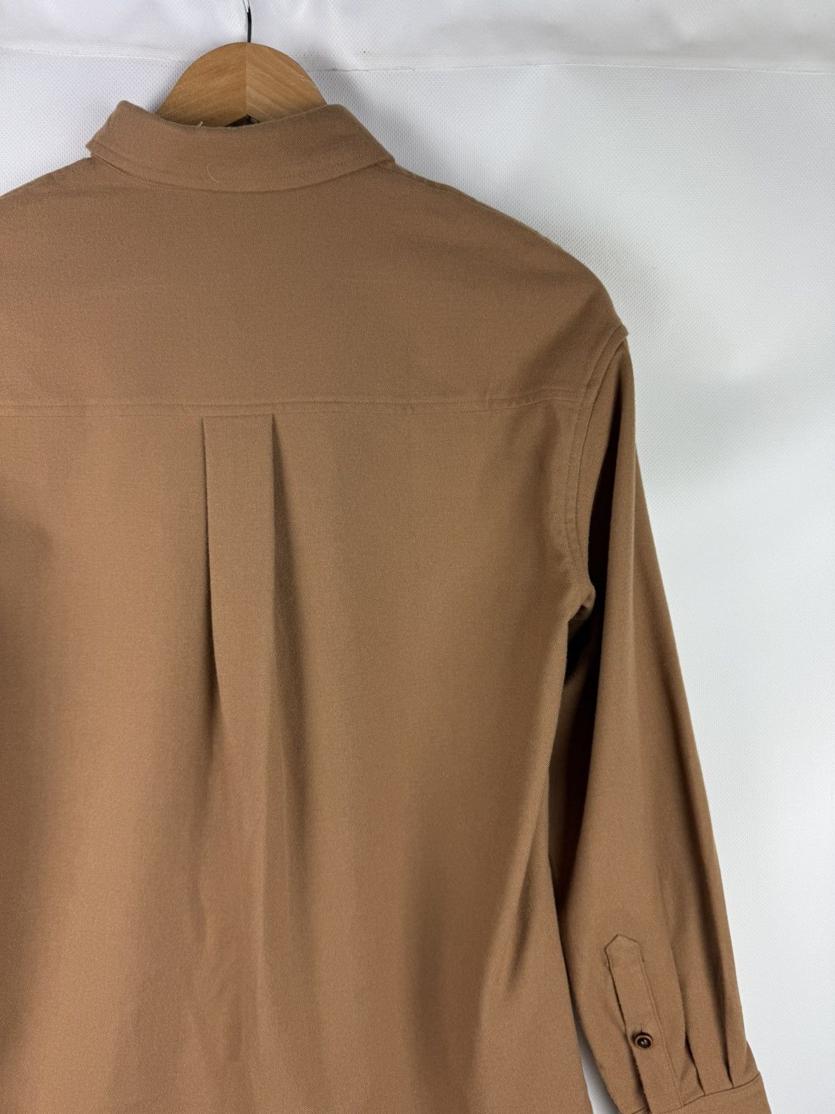 Toteme Toteme Novale Ladies Long Sleeve Wool Button Up Shirt Size S / US 4 / IT 40 - 18 Thumbnail