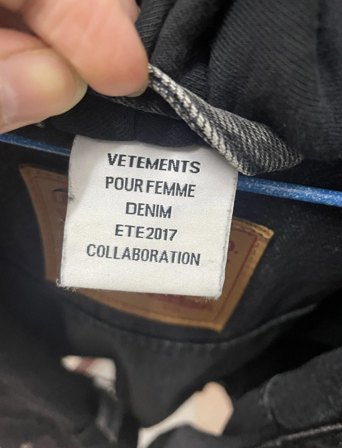 Levi's × Vetements Vetements x Levi's 1st collaboration denim JKT Size US XS / EU 42 / 0 - 3 Thumbnail