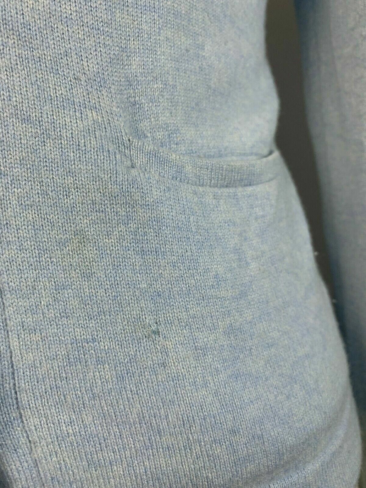 Designer Donna Lane Blue Cashmere Sweater + Top T-Shirt Size 36 Size M / US 6-8 / IT 42-44 - 5 Thumbnail