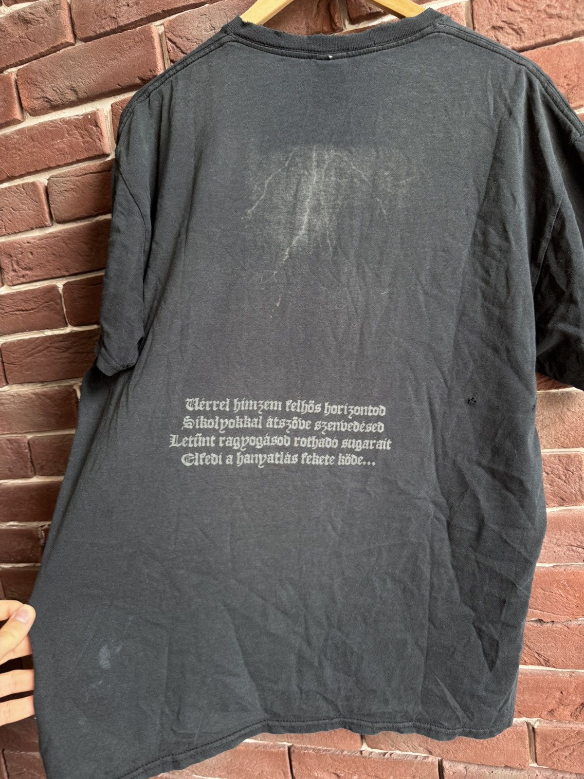Band Tees Rare Vintage Niedergang 00s Black Metal Band T-Shirt Size US L / EU 52-54 / 3 - 16 Thumbnail