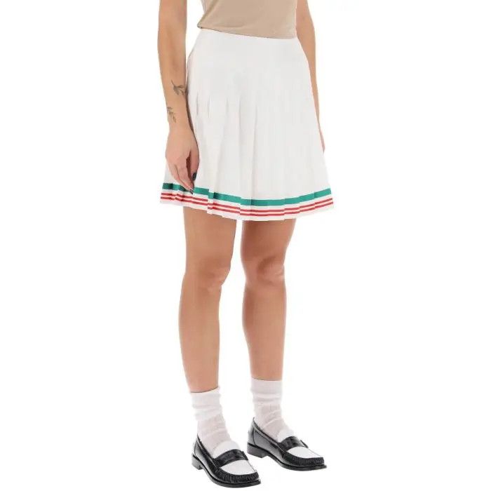 o1s22i1n0424 Casaway Mini Skirt in White