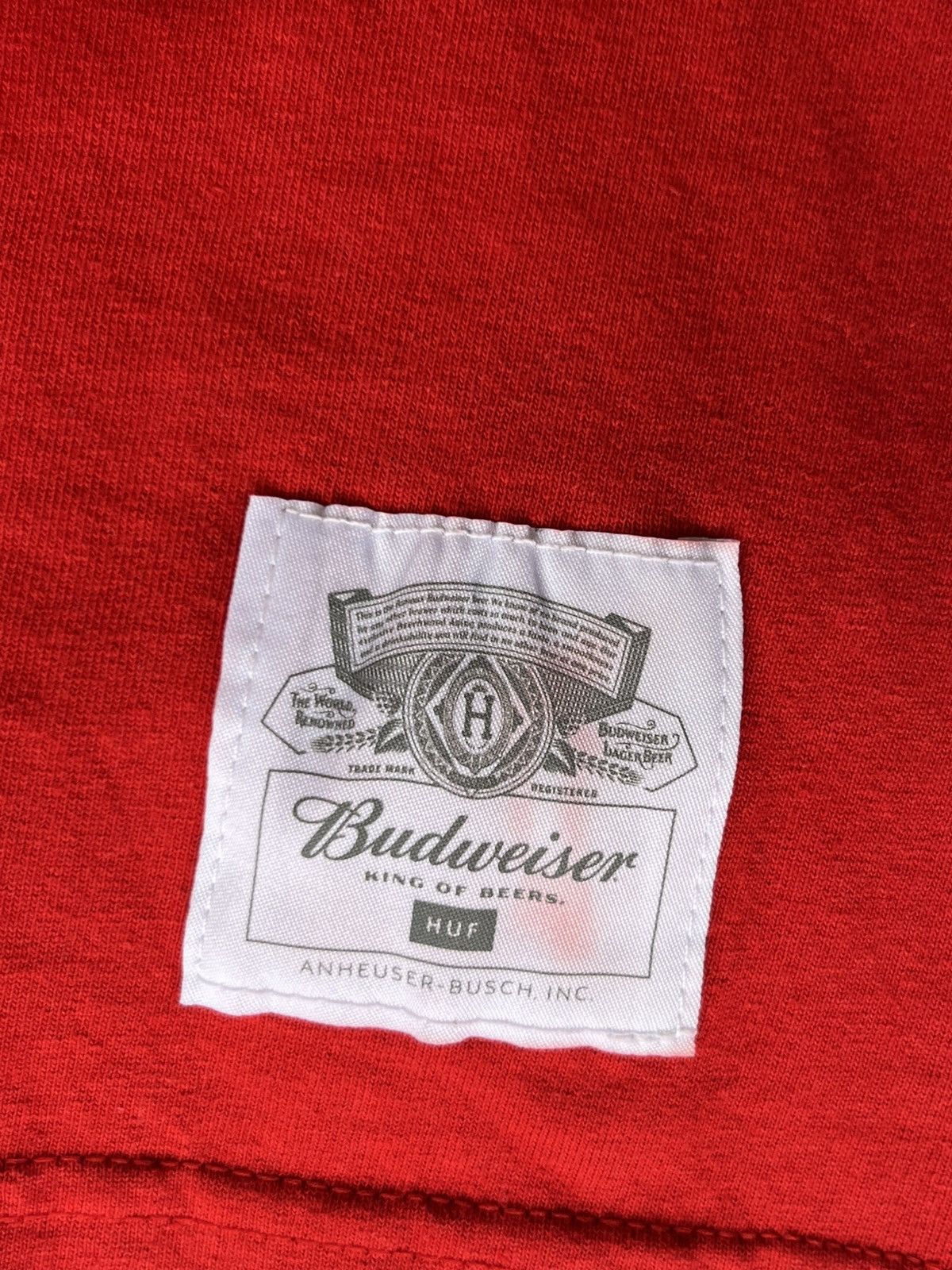 Huf Budweiser Long Sleeve Beer Tee Size US M / EU 48-50 / 2 - 5 Thumbnail