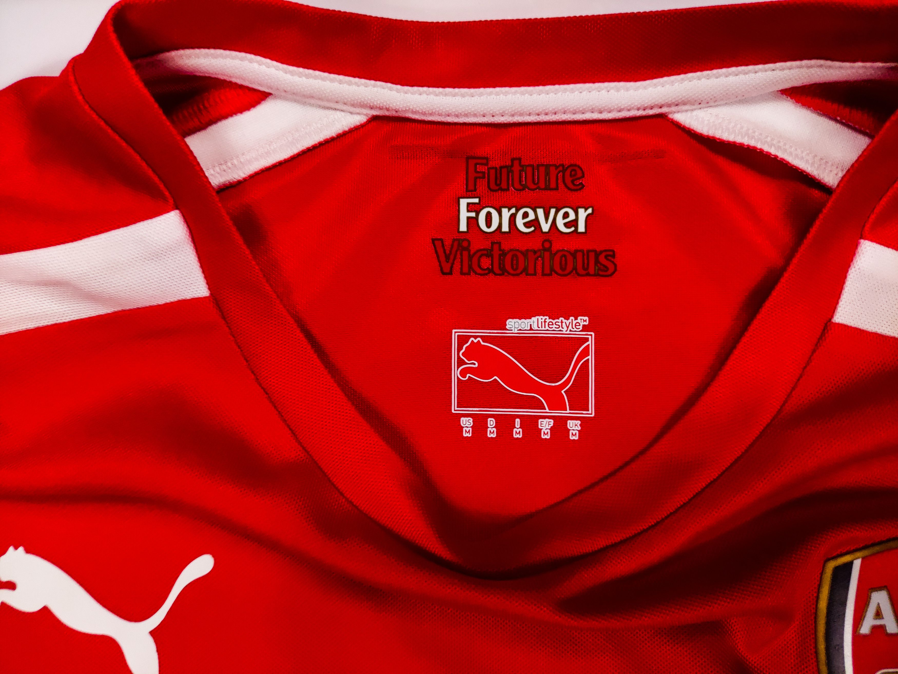 Puma Arsenal FC 2014 2015 Puma Home Shirt Kit Jersey Size US M / EU 48-50 / 2 - 3 Thumbnail
