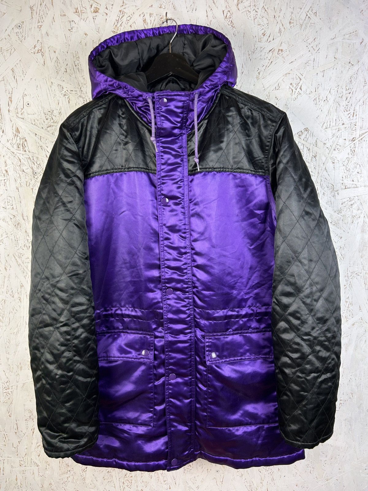 Supreme Supreme 14FW Quilted Satin Sideline Parka Coat Size US L / EU 52-54 / 3 - 6 Thumbnail