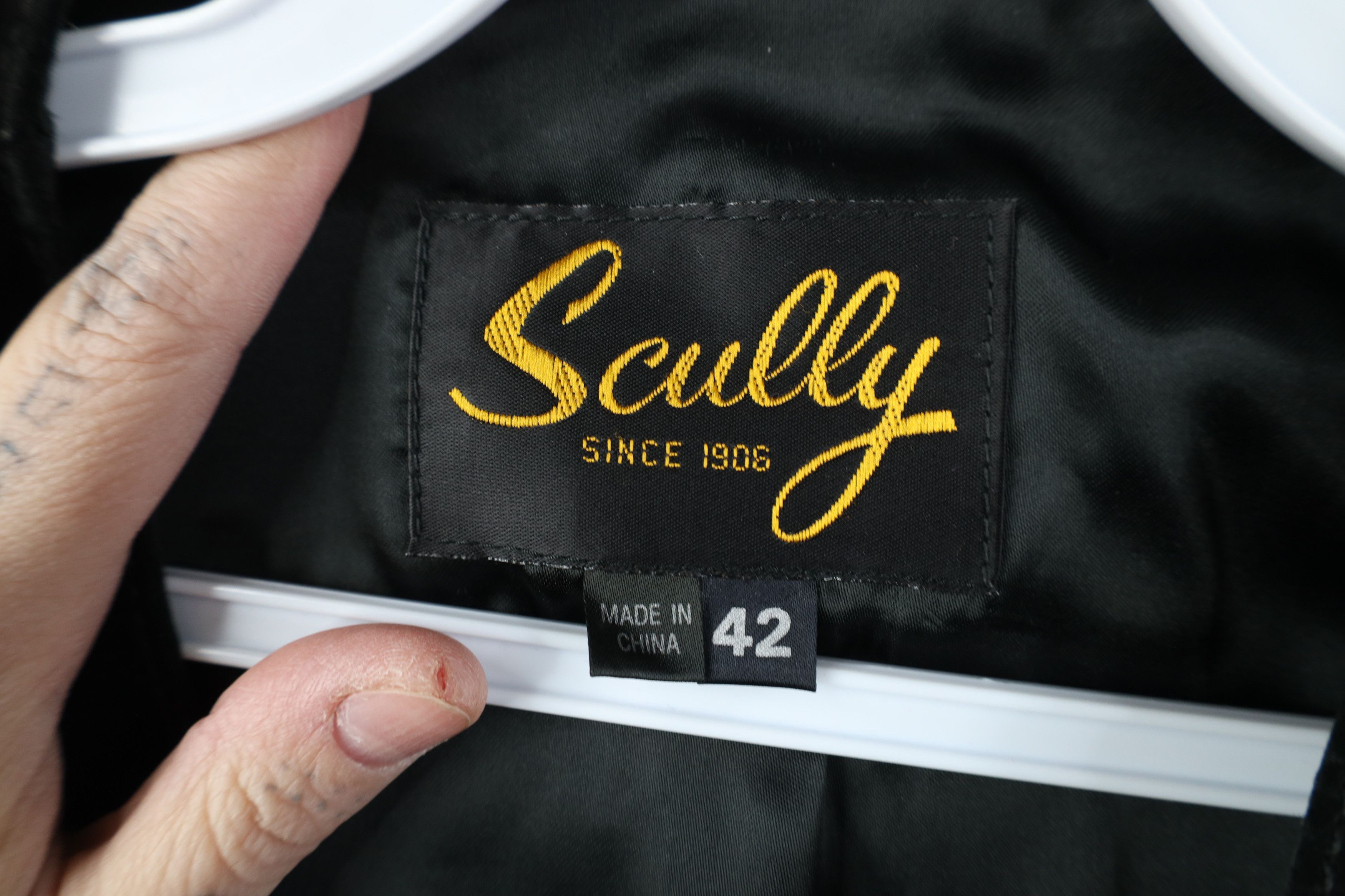 Vintage Vintage 90s Scully Suede Leather Western Vest Jacket Black Size US XXL / EU 58 / 5 - 9 Thumbnail