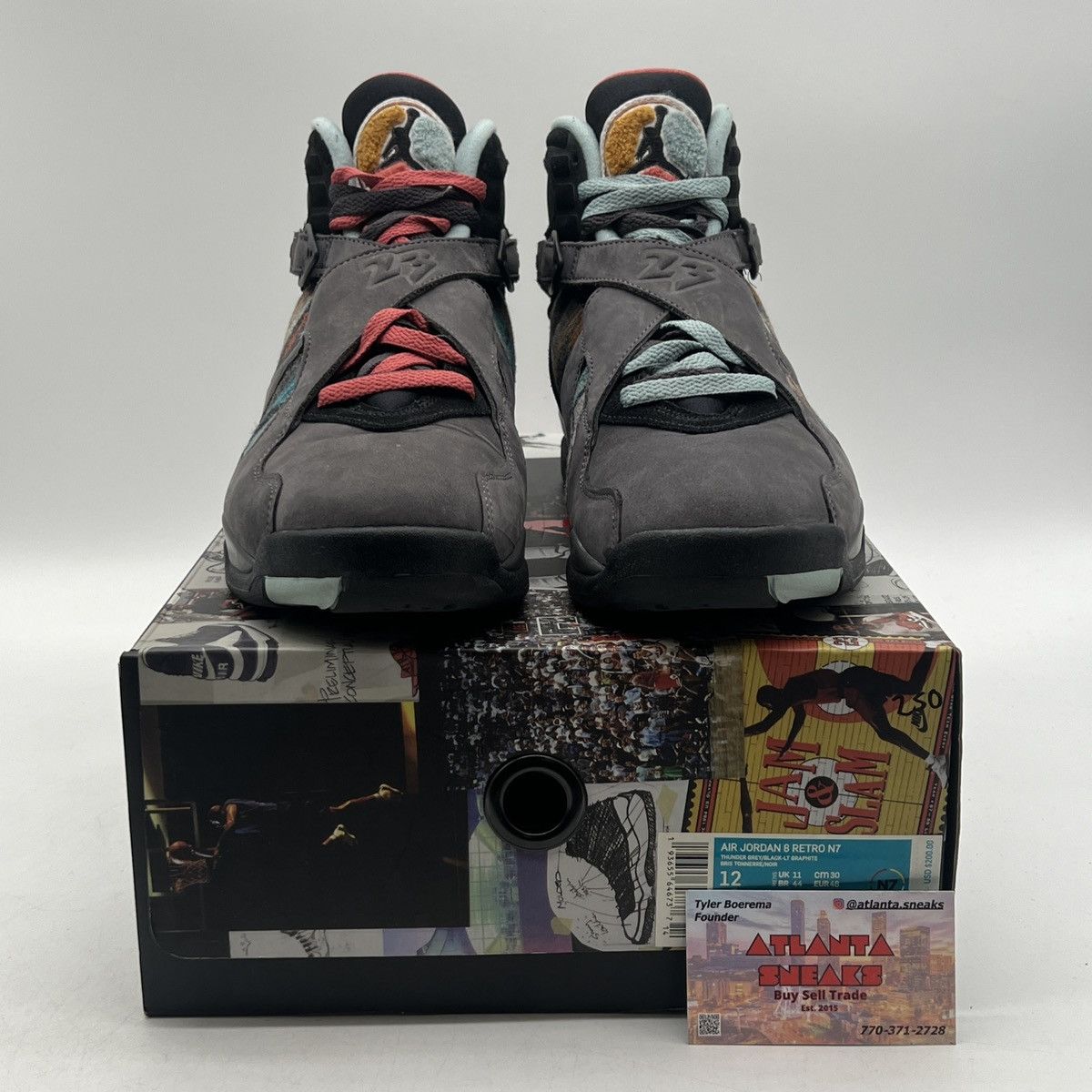 Jordan Brand Air Jordan 8 n7 Pendleton Size US 12 / EU 45 - 2 Thumbnail