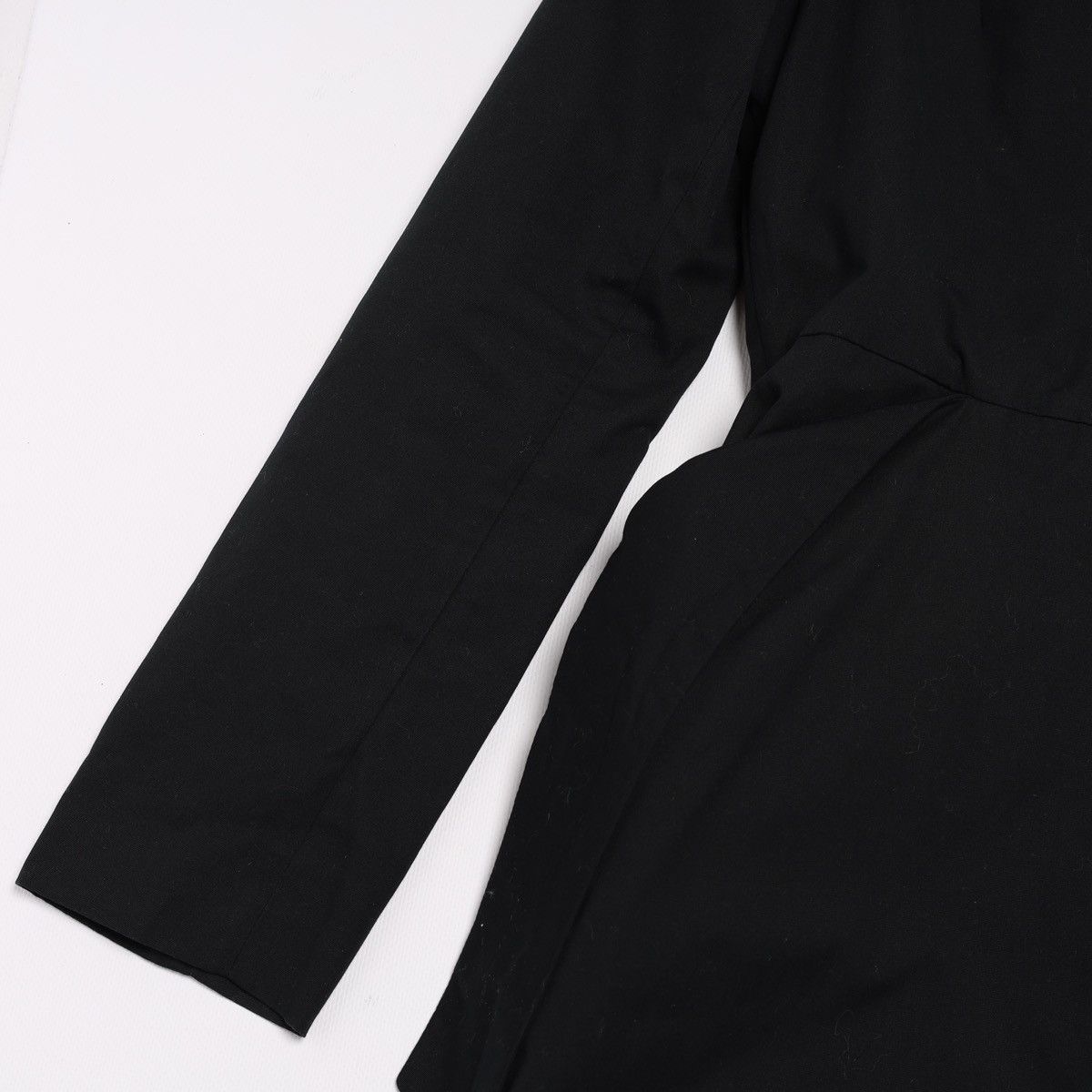 Marni Marni Cotton Open Coat Black With Pockets Long Blazer Jacket Size XS / US 0-2 / IT 36-38 - 9 Thumbnail