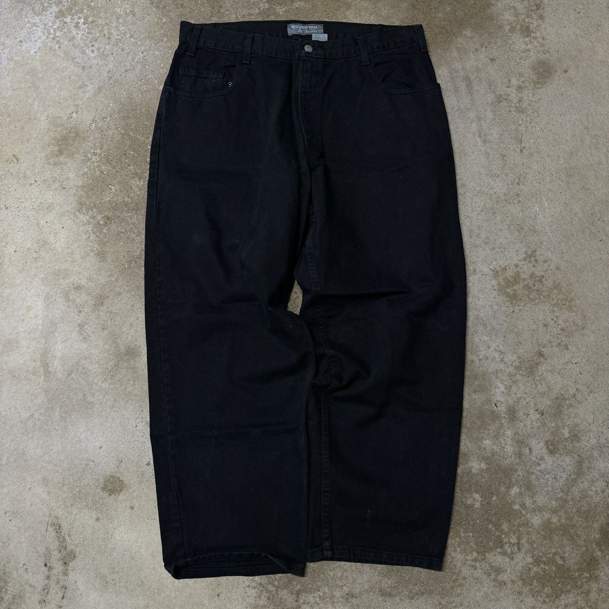 Image of Levis x Vintage Levi’S Silvertab Black Baggy Denim Skater Jeans 36, Men's