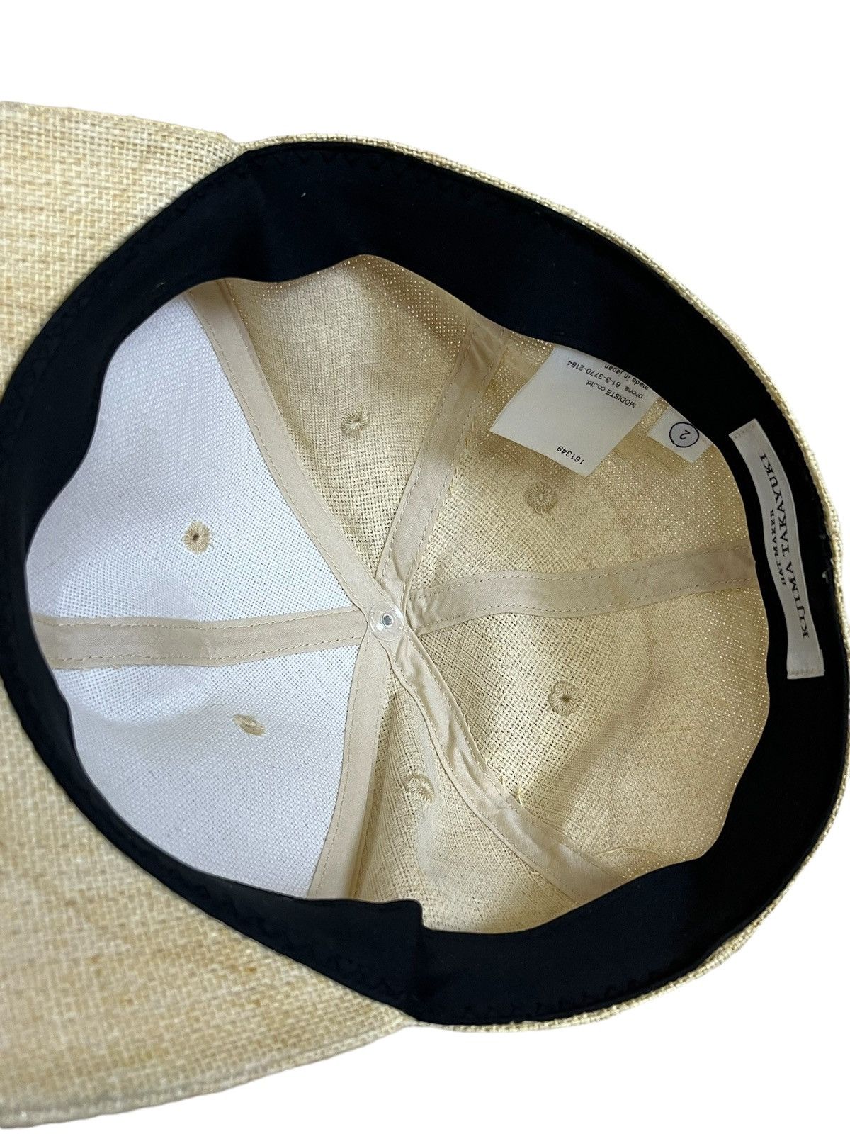 KIJIMA TAKAYUKI ICONIC🔥KIJIMA TAKAYUKI JAPANESE HAT MAKER FULL STRAW HAT/CAP Size ONE SIZE - 9 Thumbnail