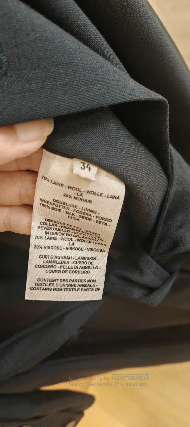 Hermes Hermes Black Windbreaker Jacket Size XXS / US 00 / IT 34 - 6 Thumbnail
