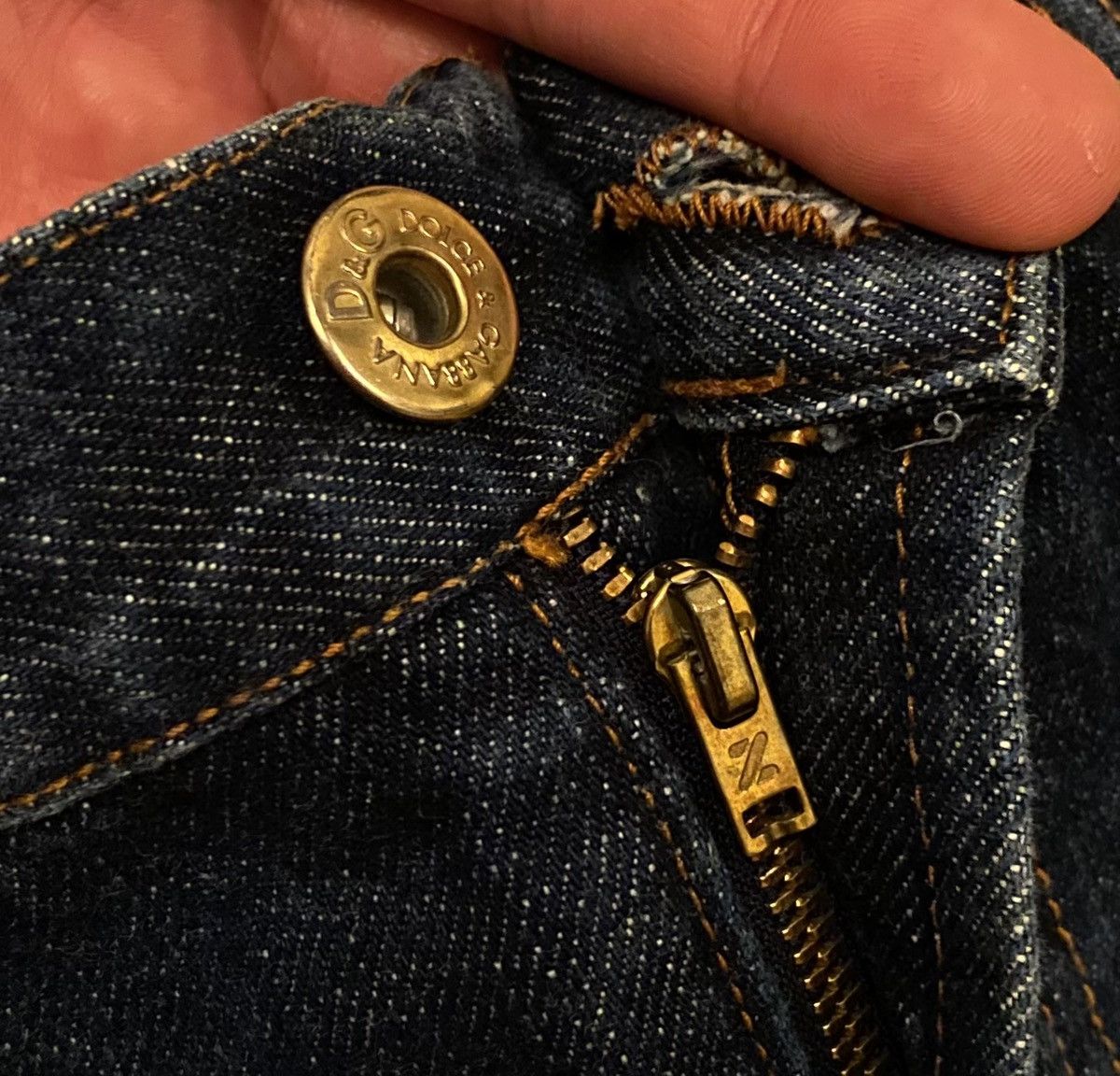 Dolce & Gabbana Dolce & Gabbana Denim Skirt x Vintage x Luxury Size 32" / US 10 / IT 46 - 7 Thumbnail