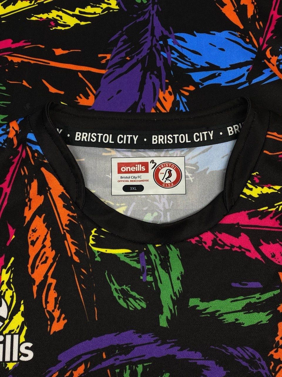 O'Neills Oneills Bristol City 2023/24 Goalkeeper Home Shirt Size US XXL / EU 58 / 5 - 13 Thumbnail