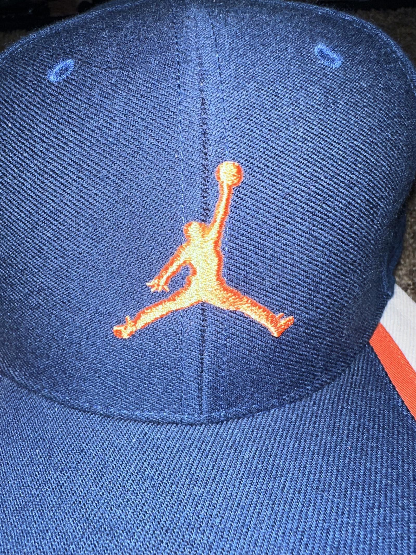Jordan Brand VINTAGE Air Jordan Carmelo Anthony Fitted Hat Sample 2005 Size ONE SIZE - 2 Thumbnail