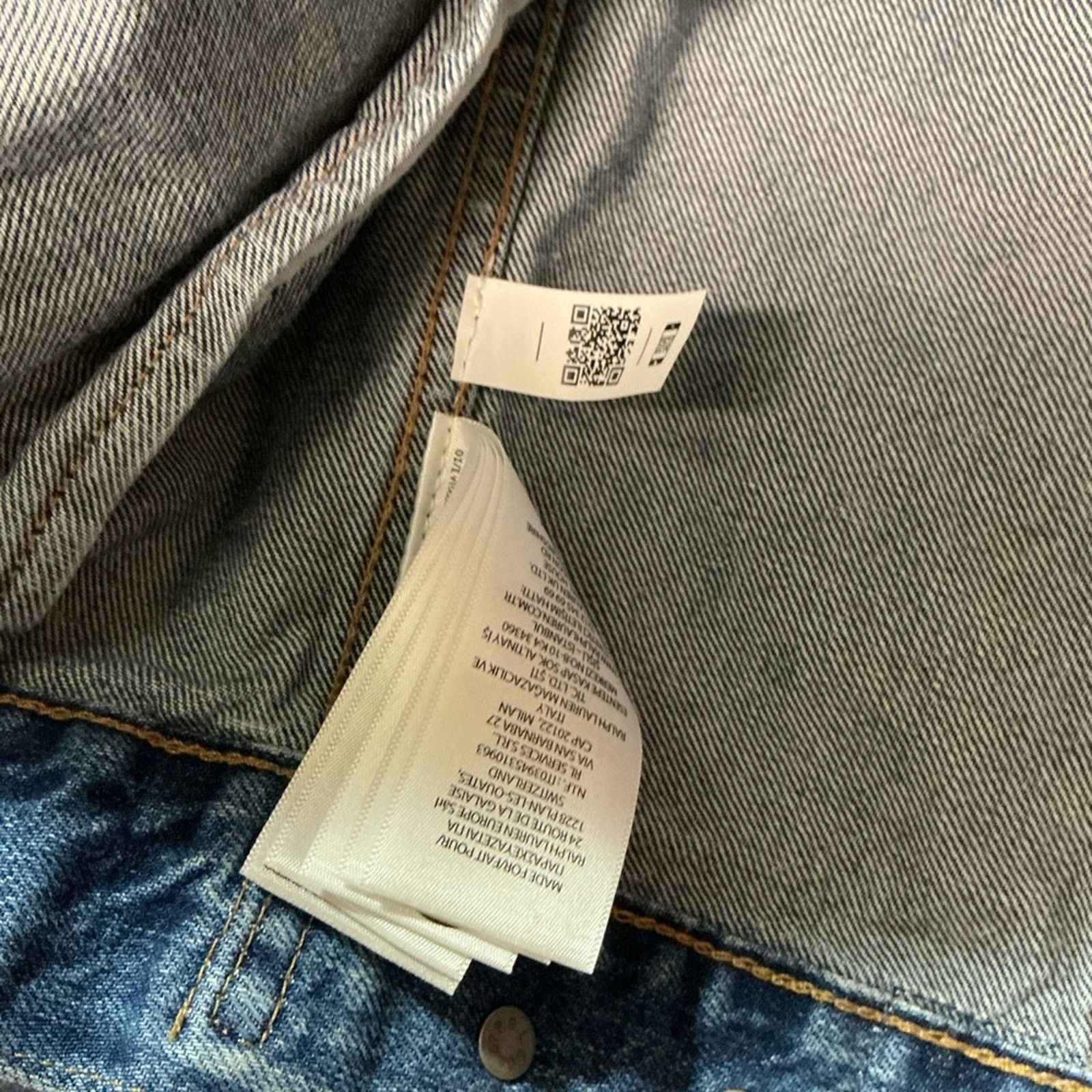 Polo Ralph Lauren Ralph Lauren Polo Denim Trucker Jacket In Meuse Wash XS Size XS / US 0-2 / IT 36-38 - 13 Thumbnail