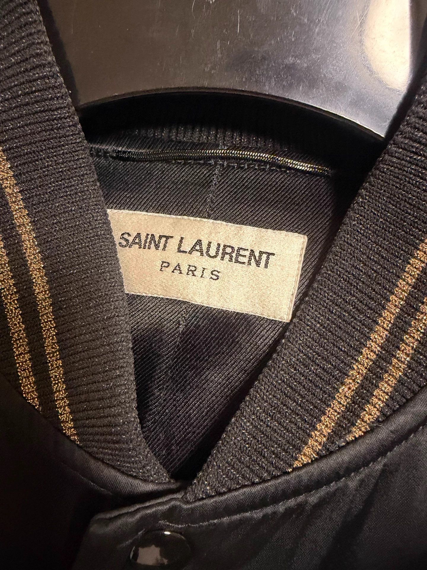 Saint Laurent Paris SLP 16FW Hollywood Silk Jacket 48 8/10 Size US M / EU 48-50 / 2 - 4 Thumbnail