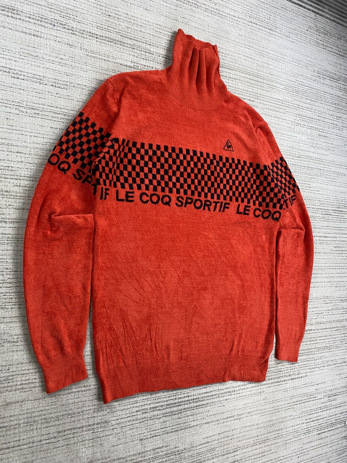 Japanese Brand × Le Coq Sportif × Vintage Vtg Le Coq Sportif Golf Collection Longsleeve Sweatshirt Size US L / EU 52-54 / 3 - 5 Thumbnail
