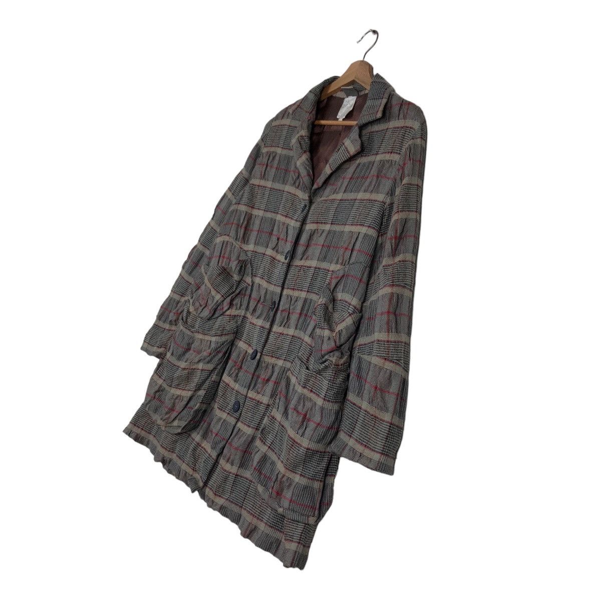 Vintage 🔥Vintage Lilith Plaid Wool Blend Chore Jacket Issey Miyake Size US M / EU 48-50 / 2 - 2 Thumbnail