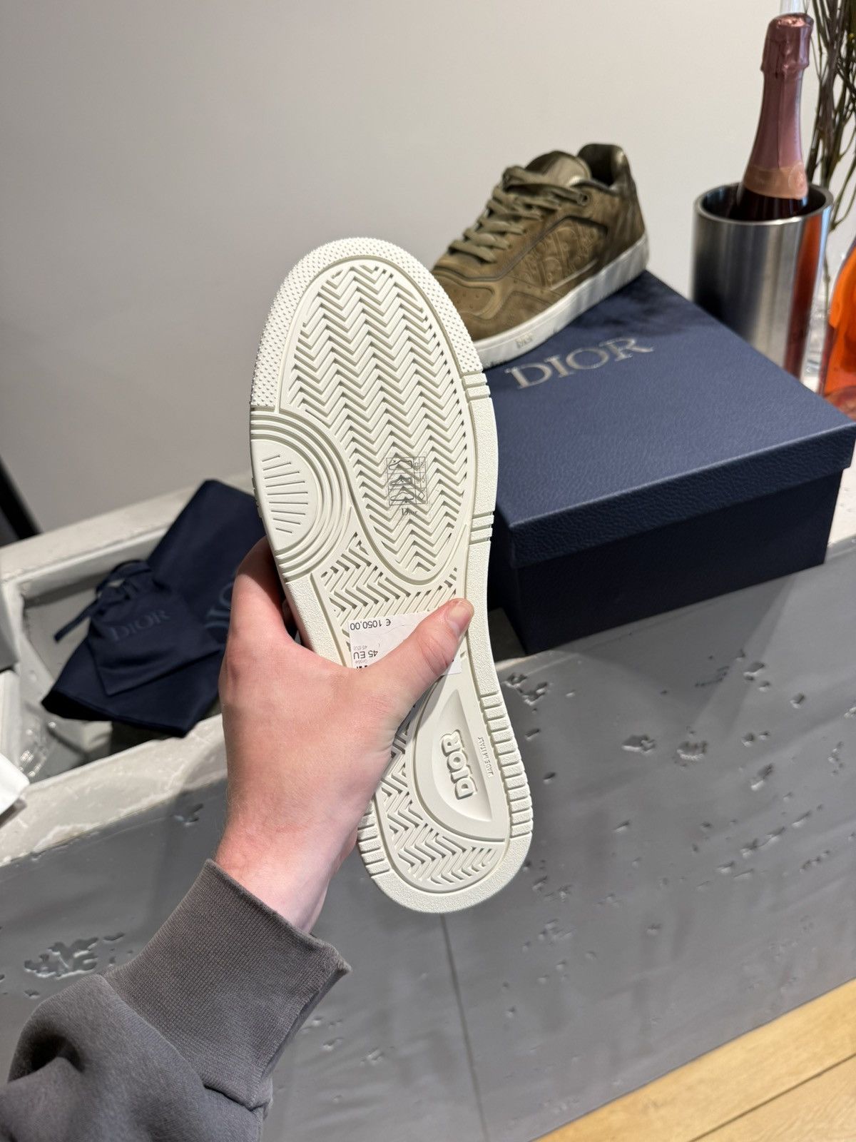 Dior BNWT Dior B27 Sneaker Size US 12 / EU 45 - 5 Thumbnail