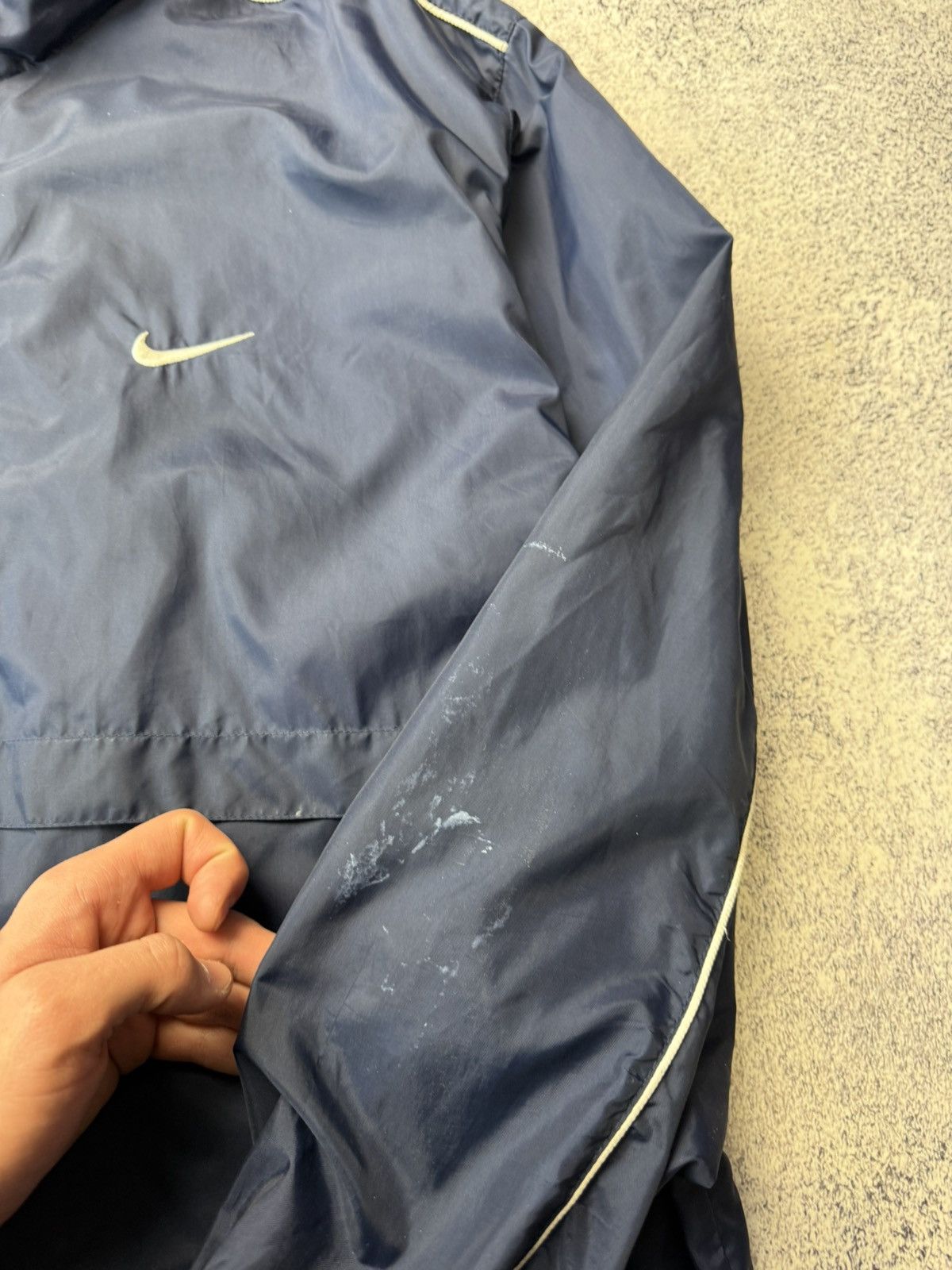Nike Vintage Nike Nylon Jacket Size XXL Swoosh Size US XXL / EU 58 / 5 - 14 Thumbnail