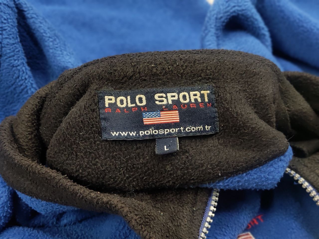 Polo Ralph Lauren Vintage 90s Polo Sport Ralph Lauren Fleece Pullover Jacket Size US L / EU 52-54 / 3 - 20 Thumbnail
