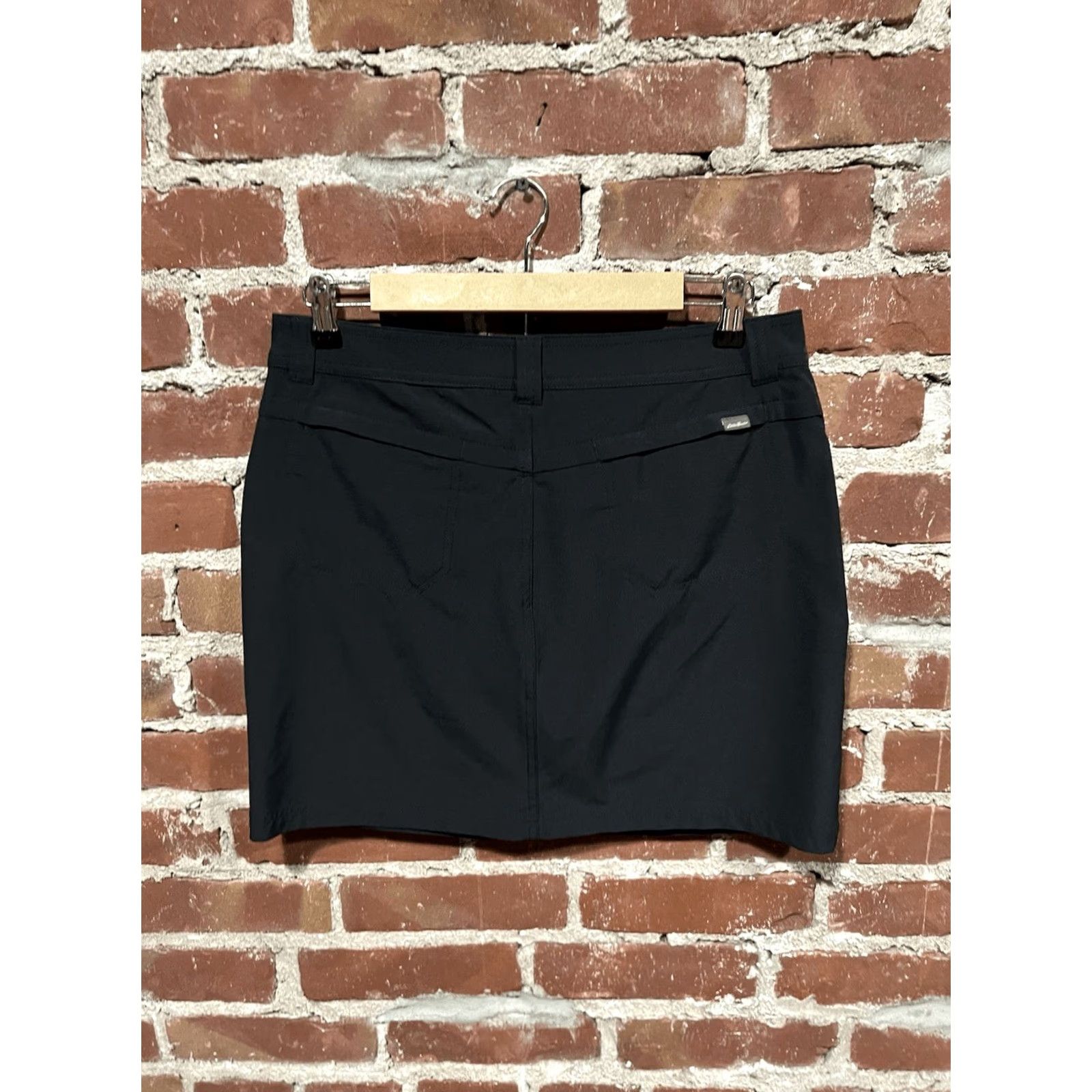 Eddie Bauer Eddie Bauer Skort Womens 6 Black Adventurer Skort Skirt Pockets Size 28" / US 6 / IT 42 - 2 Thumbnail