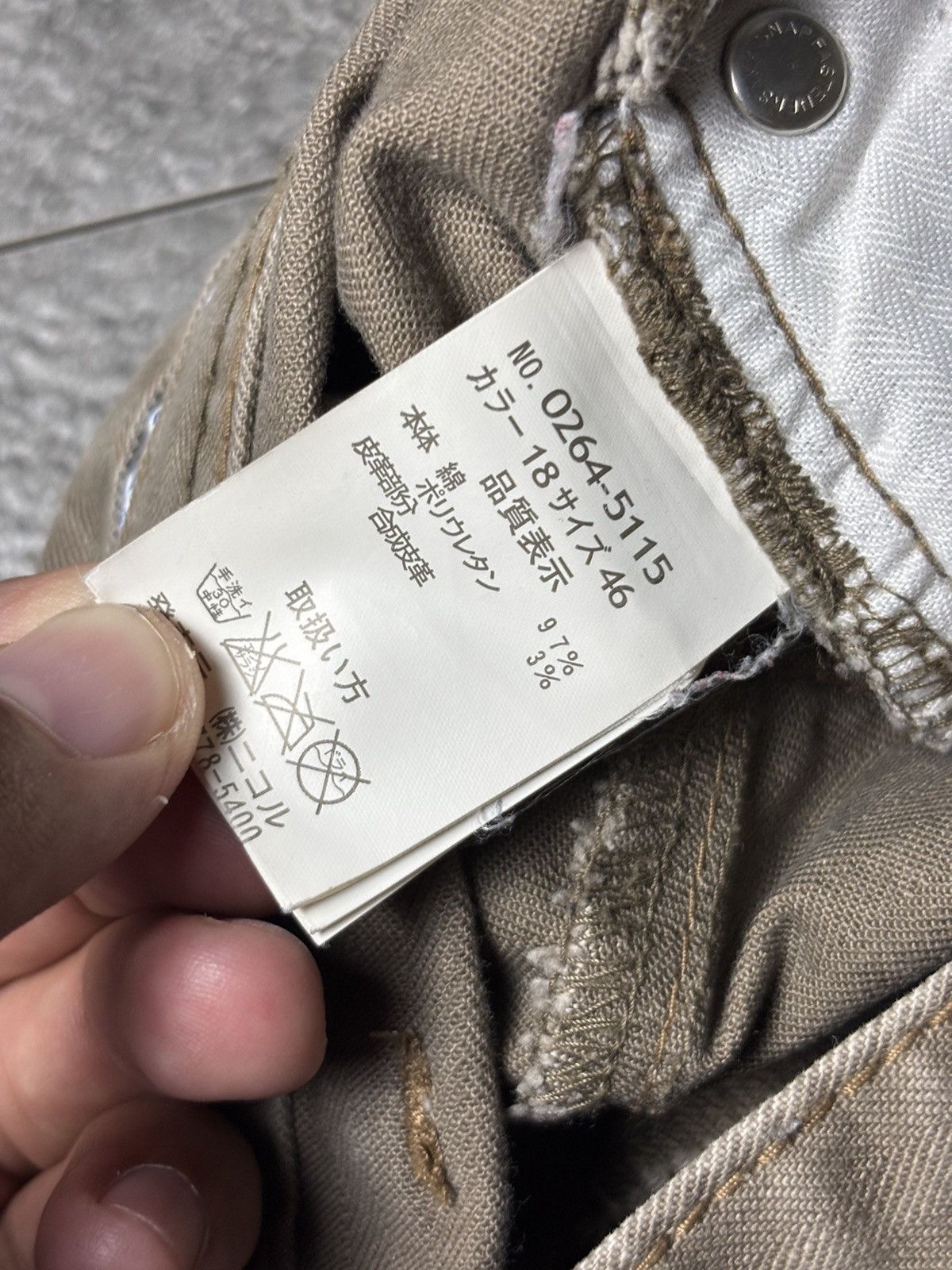 If Six Was Nine × Japanese Brand × Le Grande Bleu (L.G.B.) 2000s Nicole Club For Men Panelled Bootcut Pants Size US 31 - 6 Thumbnail